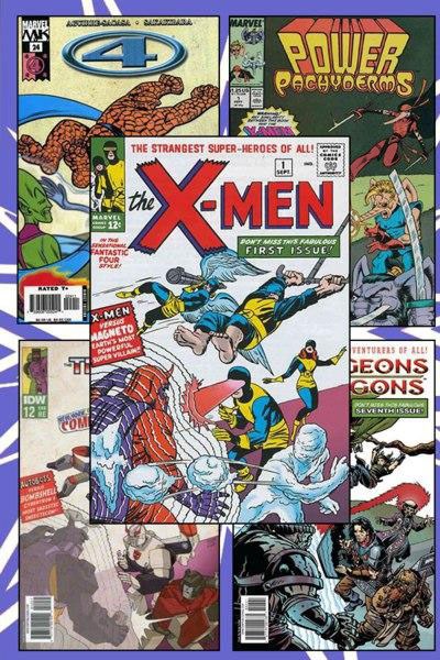   کاور شماره 1 از کمیک Uncanny X-men