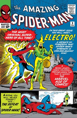 شماره 9 از کمیک "مرد عنکبوتی شگفت انگیز" (قیمت: 54 هزار دلار)