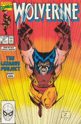 شماره 27 از سری اول کمیک های Wolverine