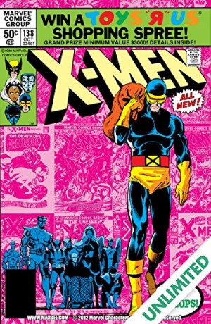 شماره 138 از کمیک  Uncanny X-men