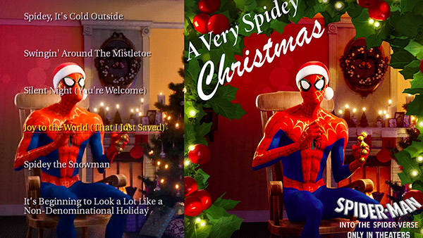 spiderman christmas album