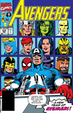 شماره 329 از سری نخست کمیک بوک های Avengers
