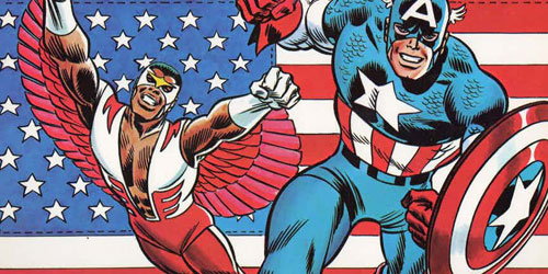  ﮐﺎﭘﯿﺘﺎﻥ ﺁﻣﺮﯾﮑﺎ ﻭ ﻓﺎﻟﮑﻮﻥ (Captain America & Falcon)