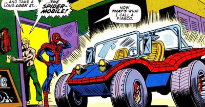 ماشین عنکبوتی - خودروی عنکبوتی - اسپایدر موبیل - spider mobile